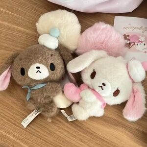 sugarbunnies plushie keychain plush doll bunny keyring stuff toy japanese japan